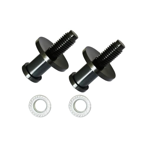 2PCS 38427 11570162 Tailgate Door Lock Latch Striker Bolt with Nuts Compatible with GMC Chevy Chevrolet Hummer Silverado 1999-2019 Sierra 1500 2500 3500 Avalanche Cadillac Escalade