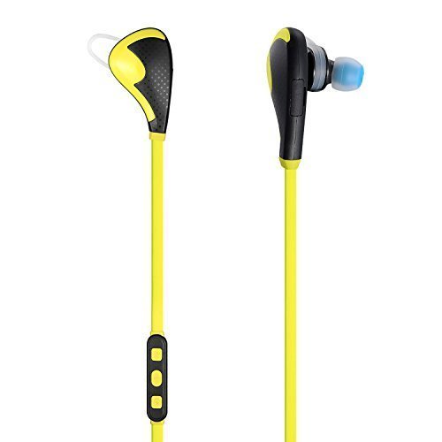 Walson_L03- The TV Original - Walson® quality headset with HD audio experience - Bluetooth 4.0 - Splash (welding) protected - without annoying cables - For sports or leisure - including microphone for hands-free on cell phone -. Up to 8 hours of playback at a time - 2 GB Walson® USB - Stick with certificates and the instructions for use - Headphones earphones Studs -L03 (Green)