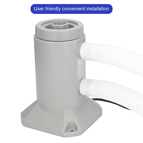 Bomba de Filtro de Cartucho Pente Ferramenta de Limpeza de Aquário Acima do Solo 2000 L/H 2,5 Metros