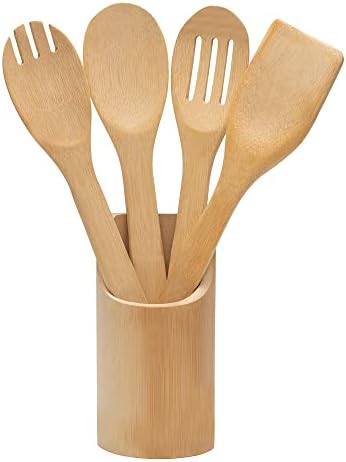 Mimo Style Kit de Utensílios 5 Peças Ecokitchen, Produzido em Bam...