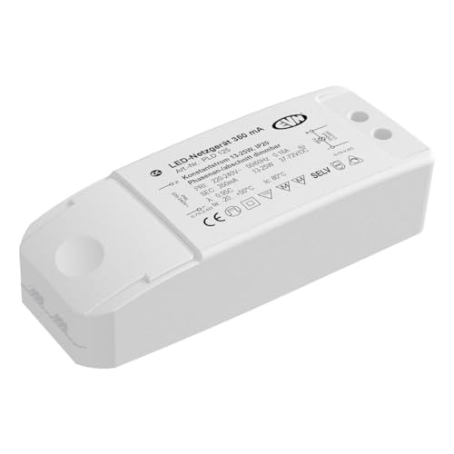 EVN PLD125 A++ to A, Netzteil, Metall, 10 W, Integriert, grau, 35 x 35 x 25 cm