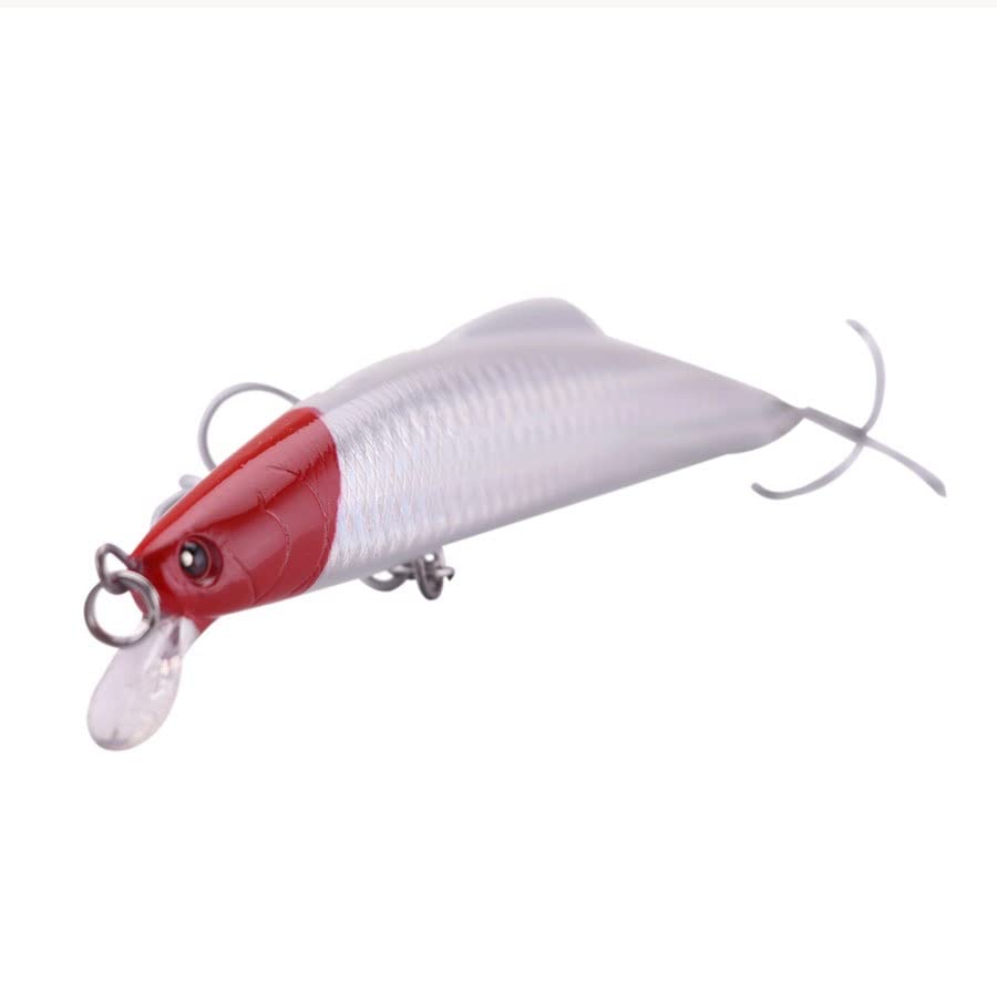 Esche da Pesca in Mare 35g 60g Affondamento Minnow Big Saltwater Hard Bait 9067 (Color : NS008, Size : 140mm)