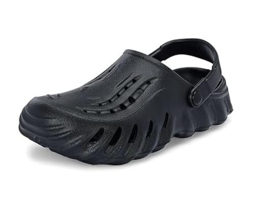 Image of Men's Classic Casual Clogs /Sandals with Adjustable Back Strap for Adult | Comfortable & Light Weight | Stylish & Anti-Skid | Waterproof & Daily Mules for Gents & Boys