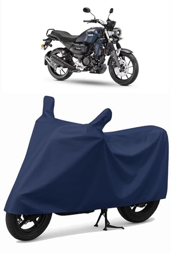 Image of CoverRide Heavy Duty Waterproof Scooty & Bike Cover for Yamaha Fzx - UV Resistant, Dustproof & Rain Protection, All-Weather Outdoor Cover for Bikes & Scooty with Buckle Straps