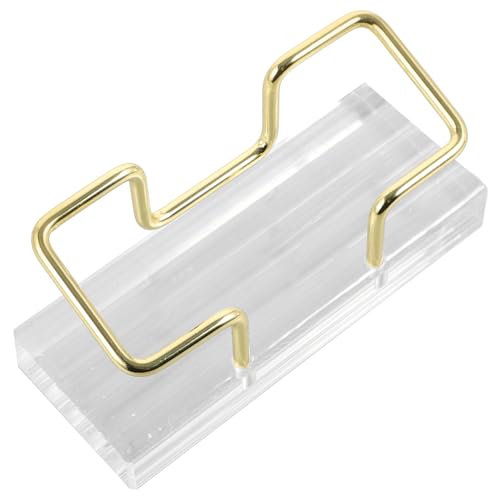 OSALADI Acrylic Business Card Holder Capacity Vertical Card