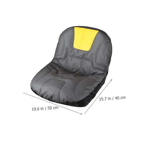 Housse siège tondeuse autoportée protection extérieure polyester bicolore