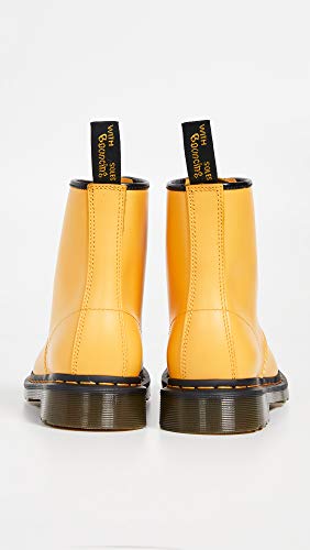 Image of Dr. Martens 1460 Smooth Leather 8 Eye Boot Yellow 12 Women /11 Men