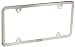 Genuine Audi ZAW071801D Slimline License Plate Frame with Audi Ring