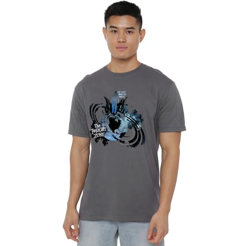 T-shirt Twilight Zone Last Man on Earth XL vêtement confortable gris charbon