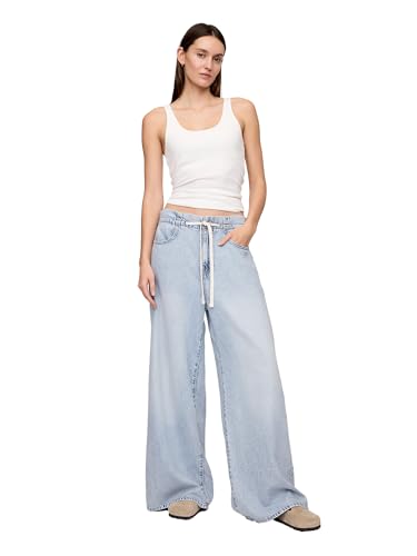 GAP Women's Pull-on Baggy Denim Jean