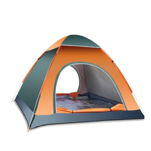 Carpa playa automática para 3-4 personas naranja miniatura 1