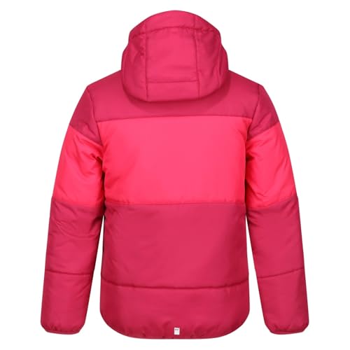 Childrens/Kids Lofthouse VII Terrain Print Padded Jacket (15-16 Years) (Berry Pink/Pink Potion)2