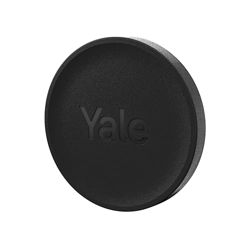 Yale Dot - Schwarz - 05/601000/MB - Smartphone dranhalten zum (Ent-) Verriegeln - Schlüsselloser Zugang - Fernverriegelung/-entriegelung - Yale Home App - Funktioniert mit Yale Linus Smart Lock L2