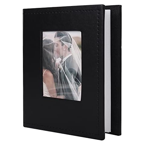 RECUTMS 100 Photo Album with Leather Cover Cover