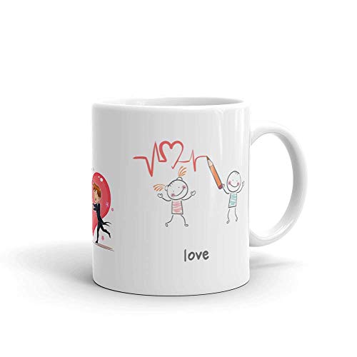 Image of Mohinidreams Printed Coffee Mug for Gifting Loved Ones On Occasions |Christmas | New Year | Valentined Day Ceramic 350ml-1piece | M07