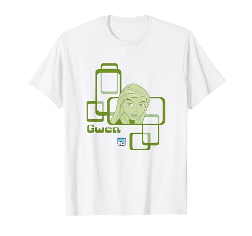 Ben 10: Alien Force Gwen Tennyson Face Portrait Vintage T-Shirt