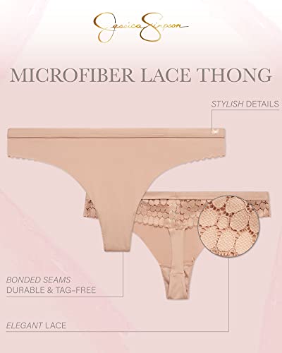 Jessica Simpson lot de 3 strings respirants en microfibre - 2