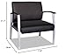 Alera alera metalounge Series bariatric Guest Chair, 30.51