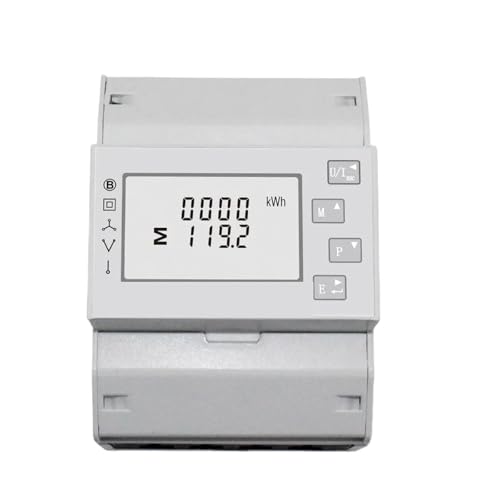 Compteur de puissance triphasé rail DIN pour optimiser le rendement des panneaux solaires