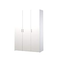 Dmora Armadio Bianco a 3 Ante