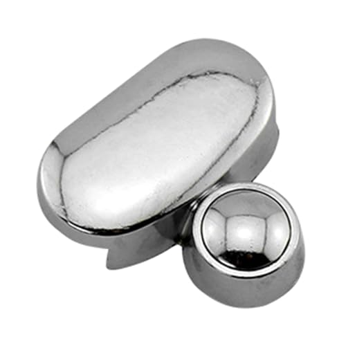 NVOQILIN Zincs - Abrazadera de aleación de vidrio para estante de baño, soporte fijo para placa publicitaria