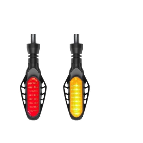 Clignotant LED moto avec feu arrière et éclairage DRL directionnel universel