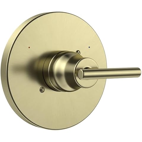 Replacement for Delta Trinsic 14 Series Single-Function Champagne Bronze Shower Valve Trim Kit, Shower Handle, Champagne Bronze Shower Trim Kit T14059-CZ (Cartridge and Valve Not Included) Cover