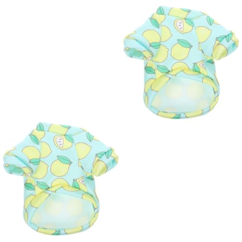 LIOOBO 2 Peças Roupas Para Animais De Estimação Roupas Para Cães Pequenos Roupas Casaco Confortável