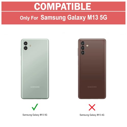 Image of Zapcase Back Case Cover for Samsung Galaxy M13 5G | Compatible for Samsung Galaxy M13 5G Back Case Cover | Clear Case with Camera Protection | (TPU + PC | Matte Black)