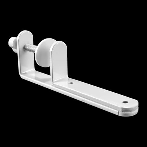 DUZEPA 2Pcs Pegboard Schreibtisch Halterung Tisch Montieren Desktop Stecker Schild Halter Unterstützung Pegboard Installation Werkzeug Weiß