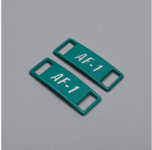 2 stks/paar Schoenveter Gesp Metalen Schoenveters AF1 Schoenveters gesp Accessoires Metalen Kant Lock DIY Sneaker Kits Metalen Kant Gesp, 2 stks