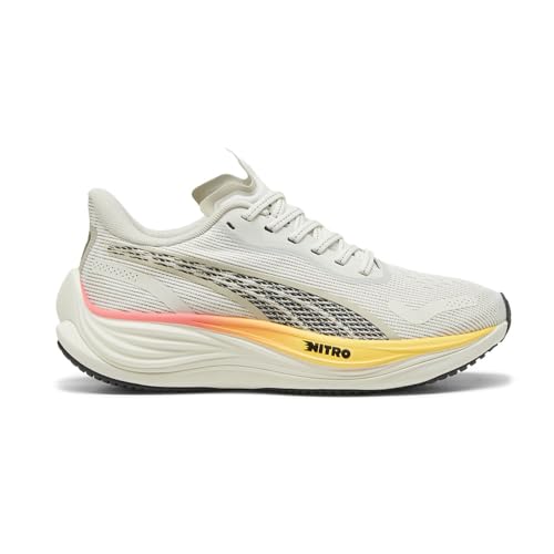 PUMA Womens Velocity Nitro 3 Running Sneakers Shoes - Grey - Size 11 M