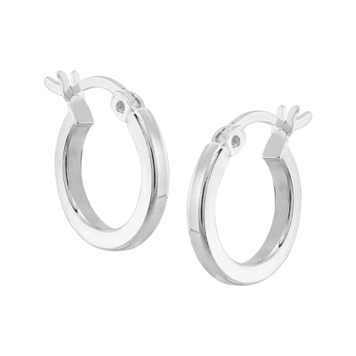 Silpada 'Squared Off' Hoop Earrings in Sterling Silver2
