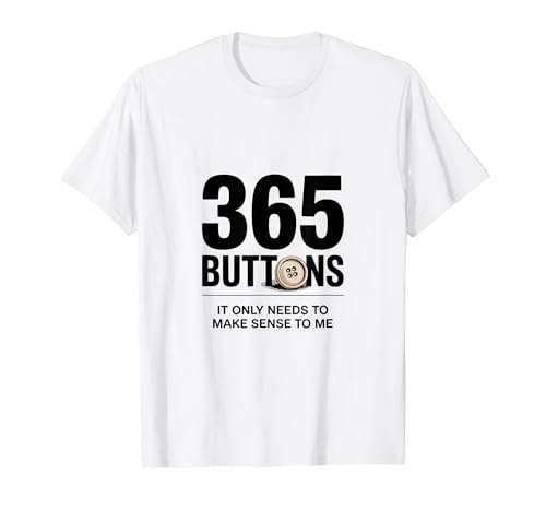 365 BUTTONS It Only Needs To Make Sense To Me ���h�{�^�����[���A T�V���c