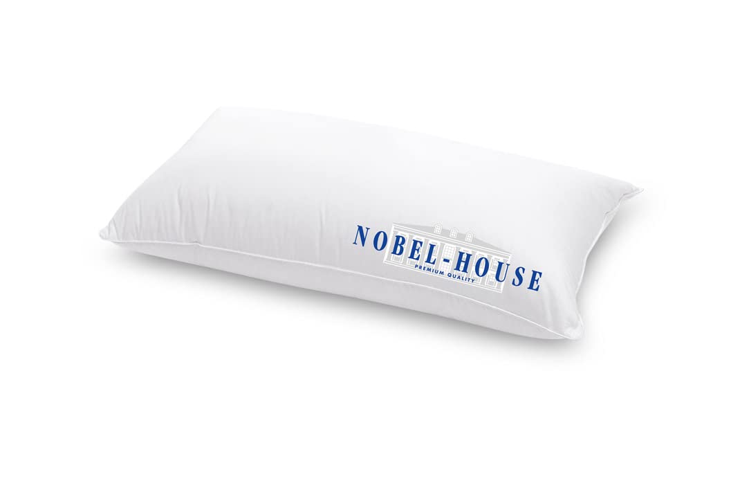 Nobel House Luxus Kopfkissen, 70% Federchen / 30% Daunen, 40 x 80 cm