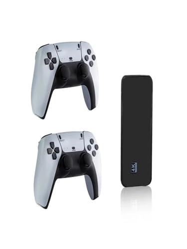 Image of RetroX Wireless Game Console, 2.4G, 24000 Games, Dual Controllers, HDMI TV Output, 128GB TF Support, Plug & Play, for Kids & Adults