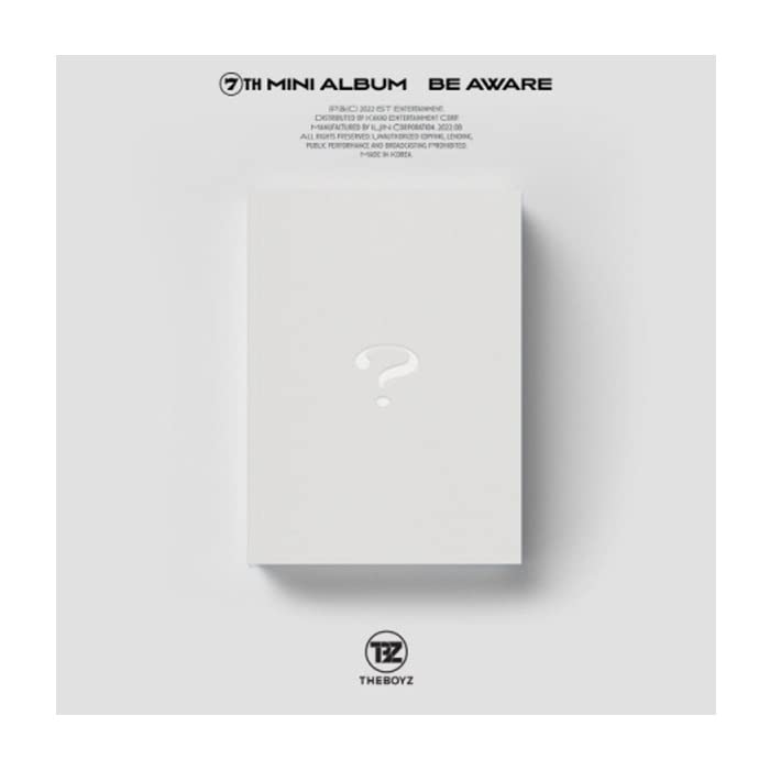 Album CD The Boyz Be Away 7th Mini avec poster livre photo et cartes