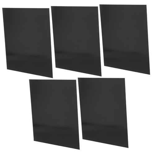 Plaques en aluminium pour gravure laser ERINGOGO tôle noire de signalétique
