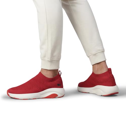 Image of Neeman's Begin Walk Soothe Unisex Slip On Walking Shoes | Breathable Knit Sneakers | Lightweight Cushioned Casual Shoes | Comfortable, Travel & Running Footwear