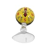 Cabilock Kompass Zum Aufkleben Fürs Auto Mit Saugnapf Zur Armaturenbrettmontage Aus Kunststoff Für...