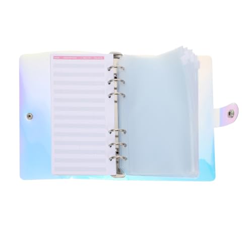 PVC Laser Loose Leaf Budget Planning Notebook for Cash Management