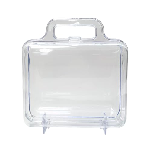 Kit 15 Maletinha Em Acrílico Para Lembrancinha De Festa Aniversário Doces (Transparente)