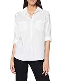 OPUS Damen Falenta Bluse, Weiß (White 010), (Herstellergröße: 36)