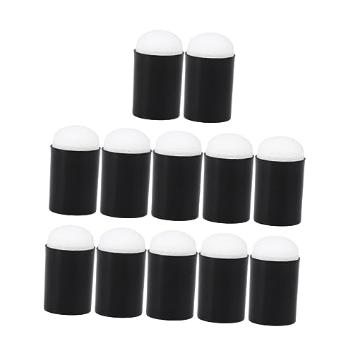 Beatifufu 12-Piece Finger Sponge Brush Set Easy to Use for Boys and Girls' Painting and Drawing