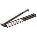 Set of 4 Modern Mahjong Racks with Built-in Pushers in Black