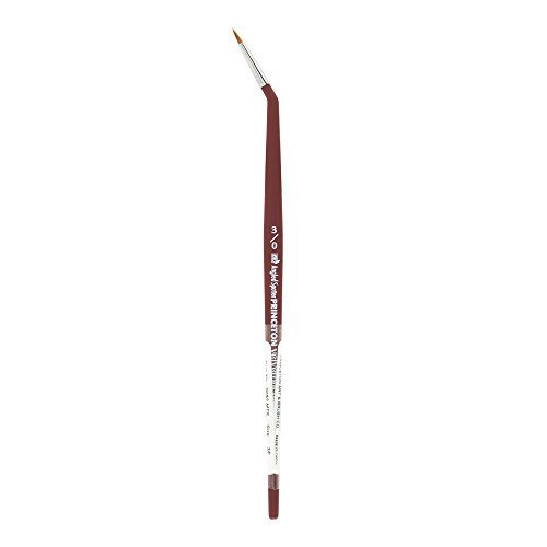 Image of Princeton Velvetouch Minitightspt Brush, Synthetic, Short Handle, Size 3 /0 inch, 1 Count