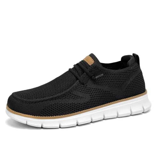 Image of Socviis Mens Slip-on Loafers Comfortable Boat Beach Shoes Mesh Casual Walking Sneakers