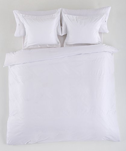 FUNDA NORDICA de satén color blanco: Cama