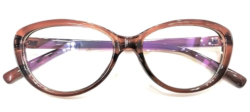 Image of Reading Glasses For Women Men power + 1.00 +1.25 +1.50 +1.75 +2.00 +2.25 +2.50 +2.75 +3.00 Computer Mobile Protection Cat eye full rim Near Vision Lightweight Premium Unisex Specs