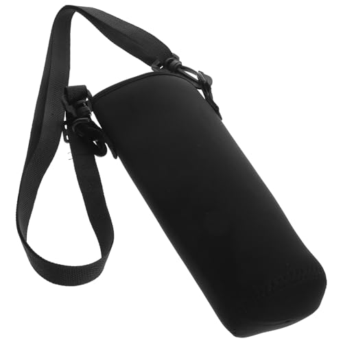POPETPOP Pochette pour Bouteille Eau Housse Isotherme Réutilisable avec Bandoulière pour Protection